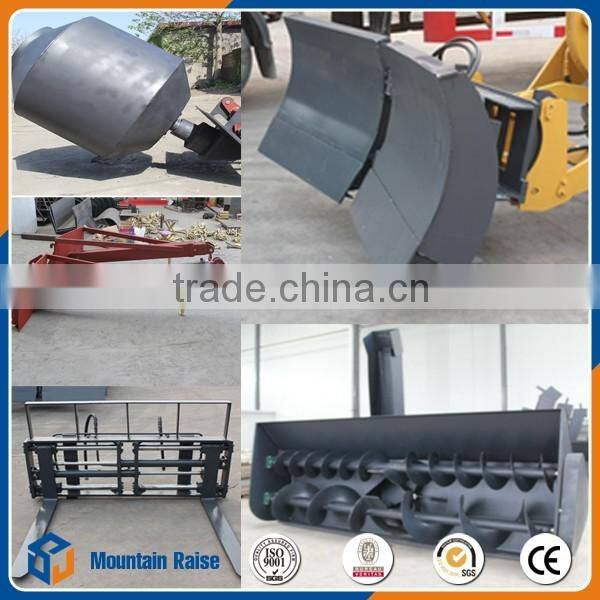 Mountain Raise 1500KG Wheel loader Attachment and 4 in 1 bucket