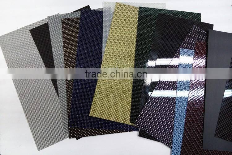 Shenzhen Factory Custom Carbon fiber laminated sheet plate cnc machining parts