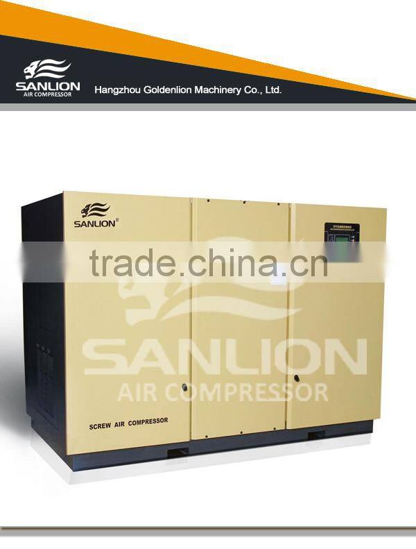 37KW 10bar Industrial Rotary Screw Type Air Compressor CE for sales