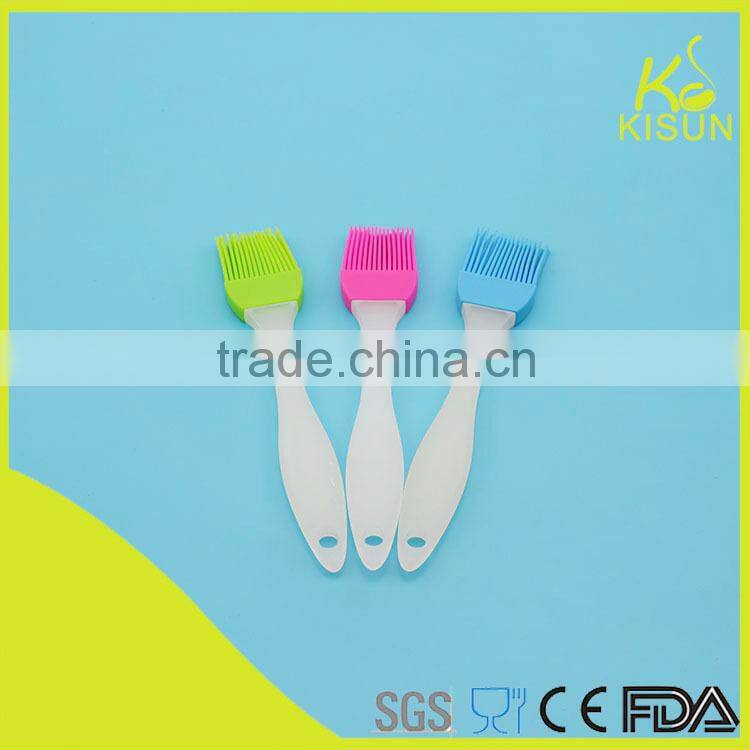Silicone Brush colorful anti high temperature silicone pastry brush grill brush