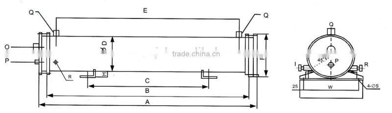 High tech low cost heat exchanger for water cooled condenser