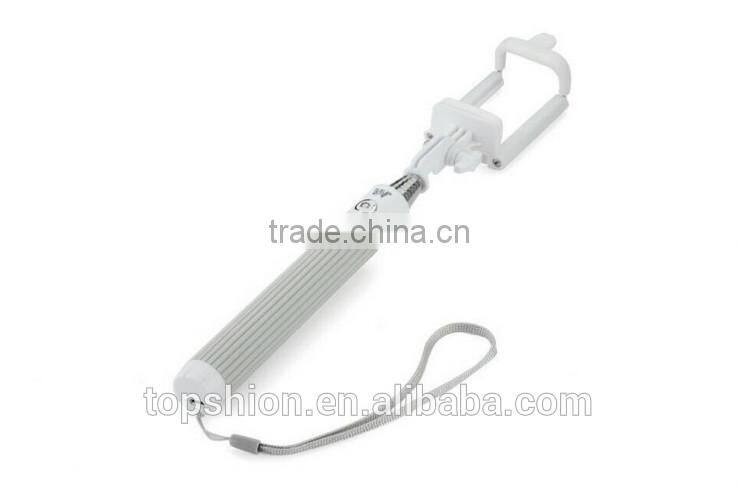 Foldable selfie stick monopad with bluetooth 2015 new product