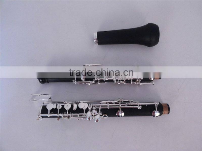 composite wood body cupronickle keys with silver plated semi automatic children type B oboe