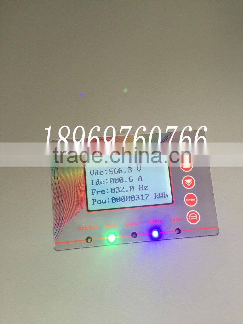 IP65 waterproof 3.7kw DC to AC sun pump inverter with variable frequency driver