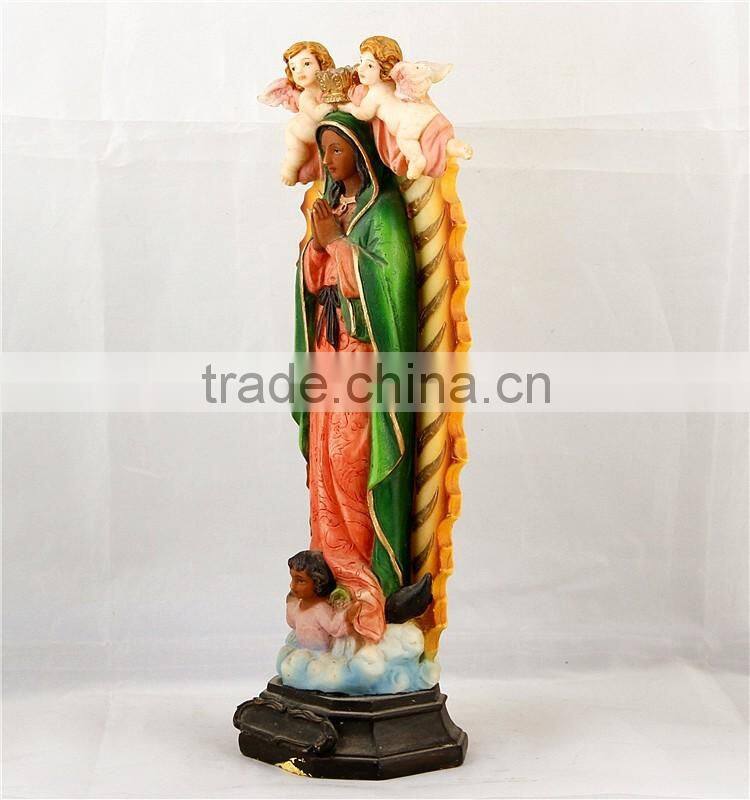 Resin Our Lady Of Guadalupe Statue