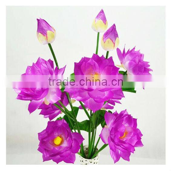 Newest real touch lotus/artificial lotus flowers
