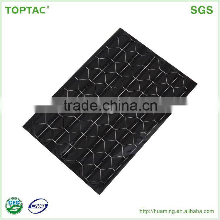 Fashion Photo Corner Sticker, Pure Black Color Label