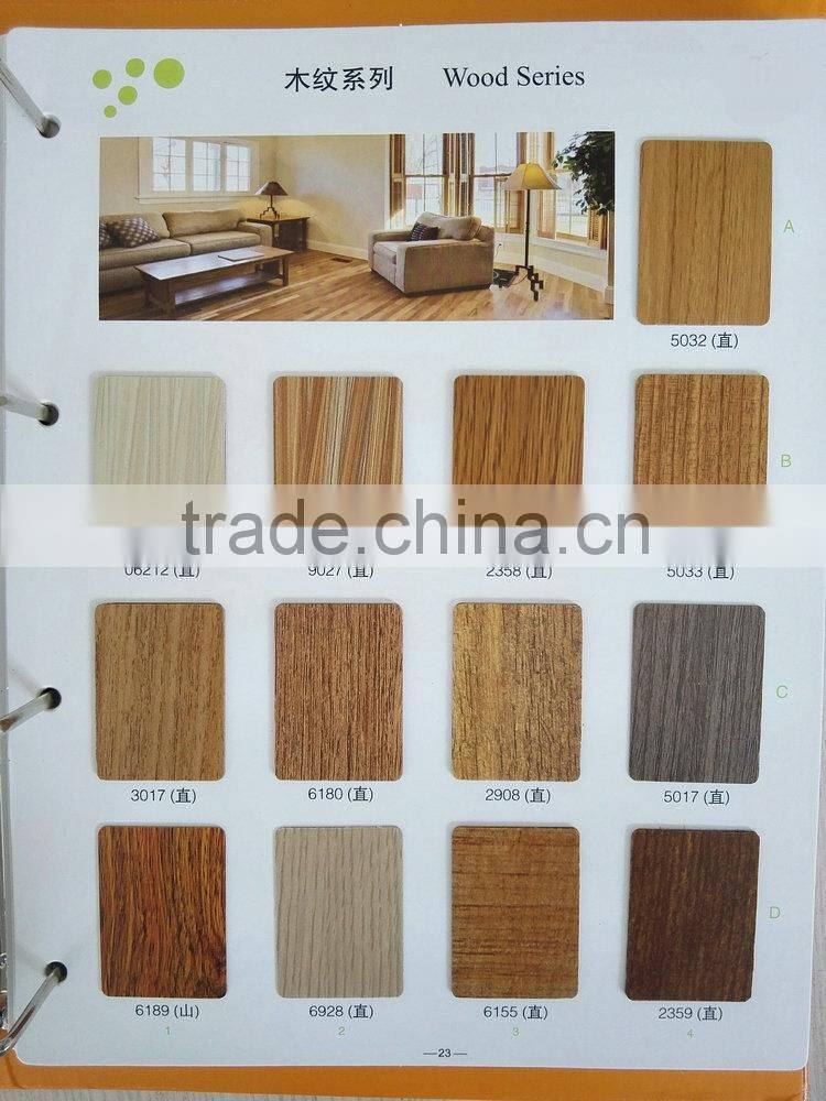 Wood grain fireproof wall decorative board/formica sheet sizes/formica laminate price