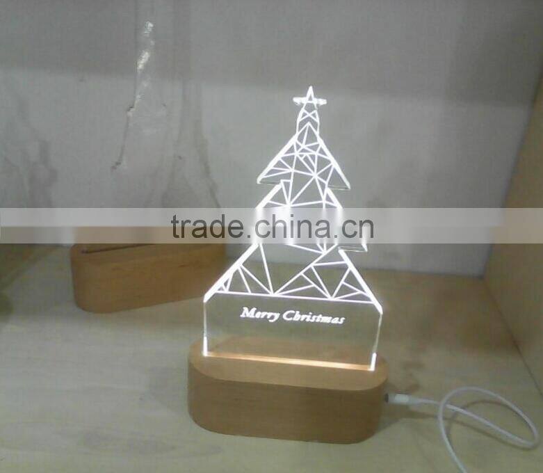 new hot sale decorate christmas led gift