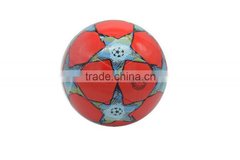 High quality size 5 PVC Machine-sewn Football