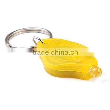 Custom Multicolored Rainbow LED Keychain Flashlight