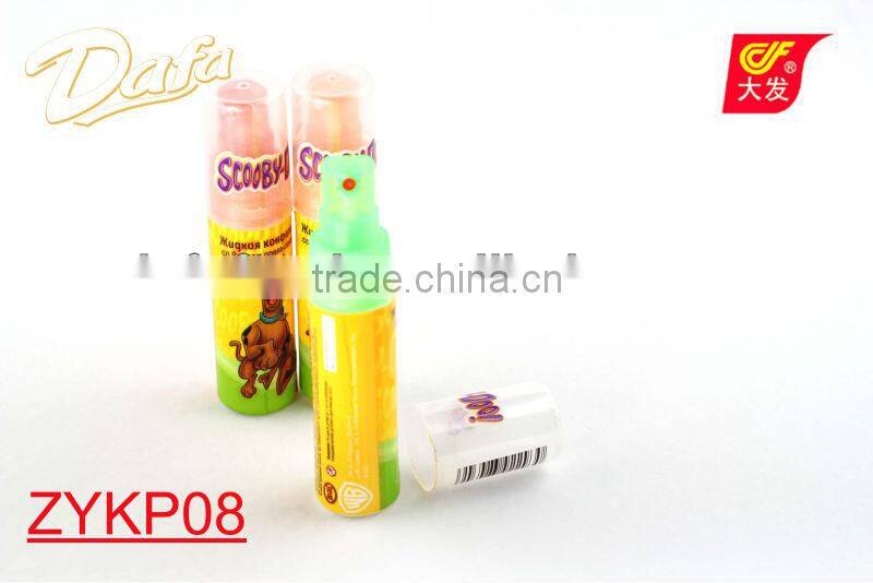 Dafa cartoon candy spray,sour spray candy,spray candy