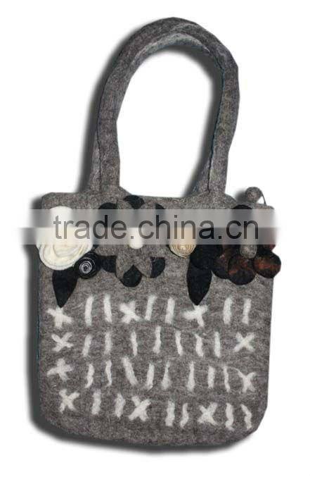 Felt ladies Handbag