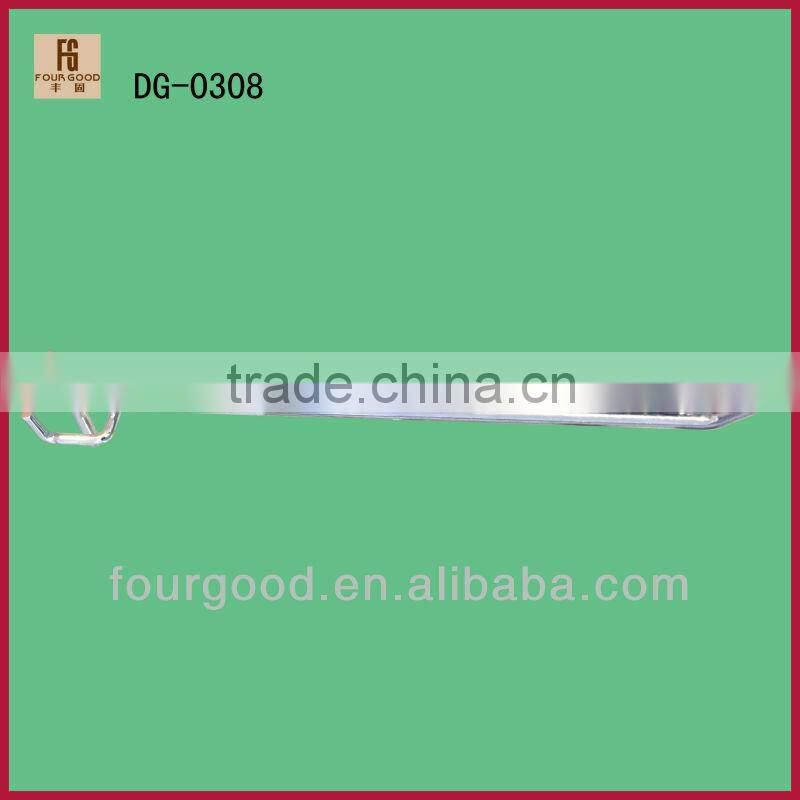garments shop metal disply hook fix on wall panel