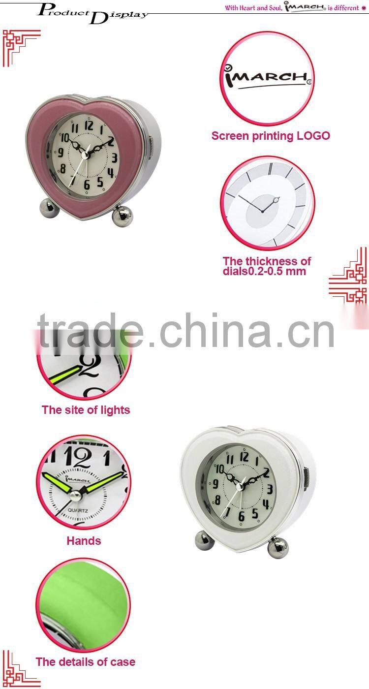 ML12505 Multicolor table alarm clock / Melody light up alarm clock