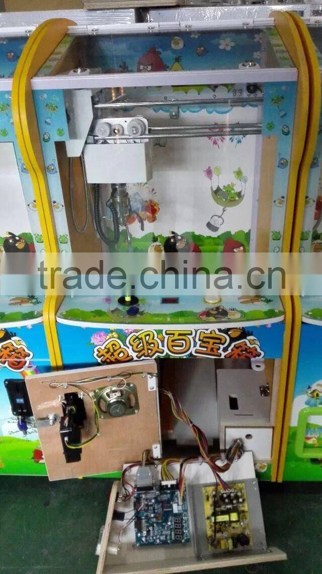 Taiwan electronics baby bear graphics crane claw machine parts for sale candy crane machine kit