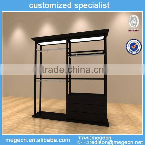 metal clothes display rack