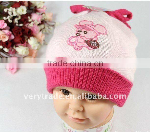 children's knitted earflap hat