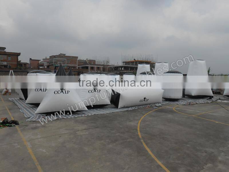 inflatable cylinder bunker/inflatable barrier bunker/inflatable paintball obstacle