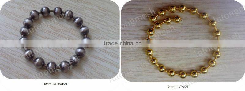 metal room divider beads