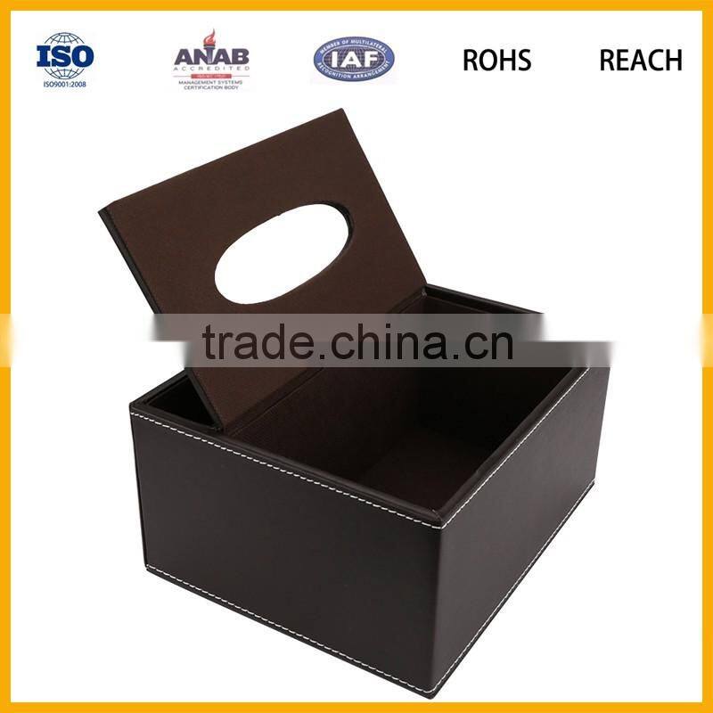 Factory price soft paper square fancy custom printed facial tissue box