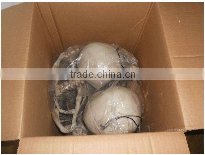 90CM glitter plastic skull