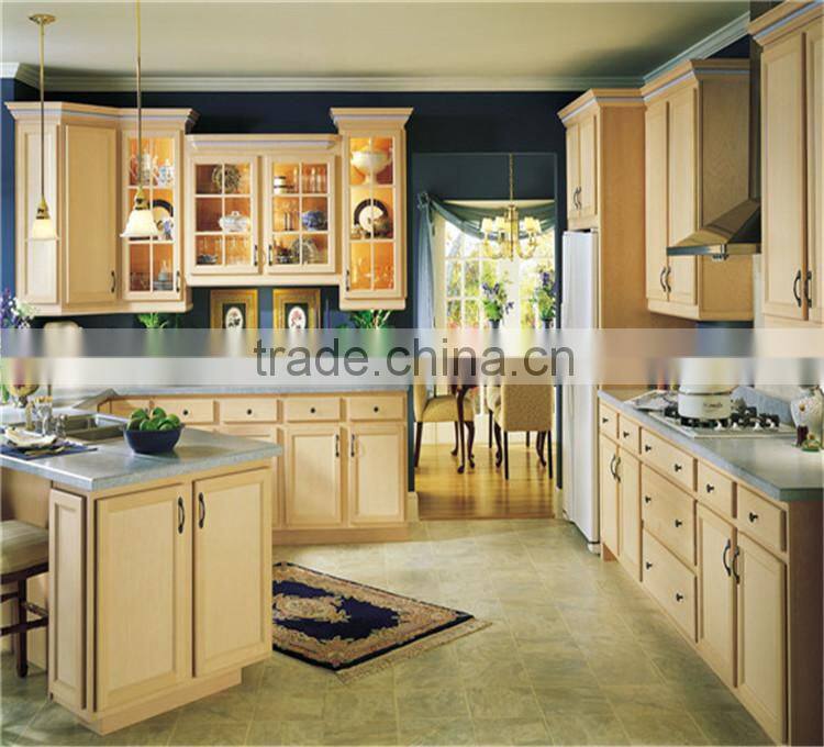 Latest Kitchen Furniture, Wood Kitchen Cabinet With Kitchen Counter top, Cheap Kitchen Cabinets