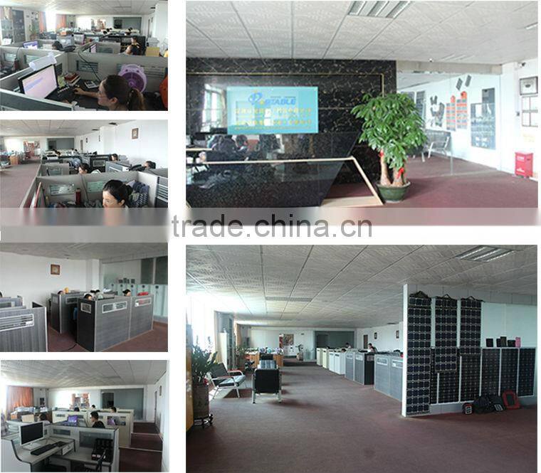 Portable solar system with LED light 10W