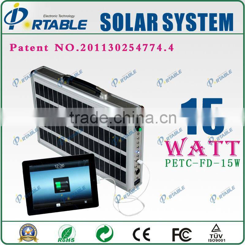 18.5% efficiency 15w solar panel system competitive price