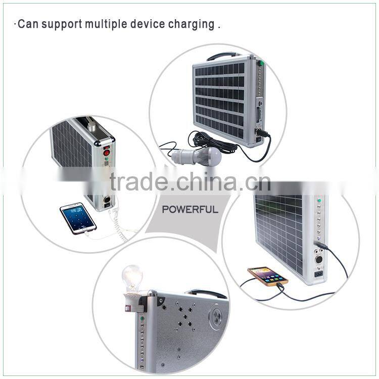 alibaba china 20W portable solar power system solar batteries