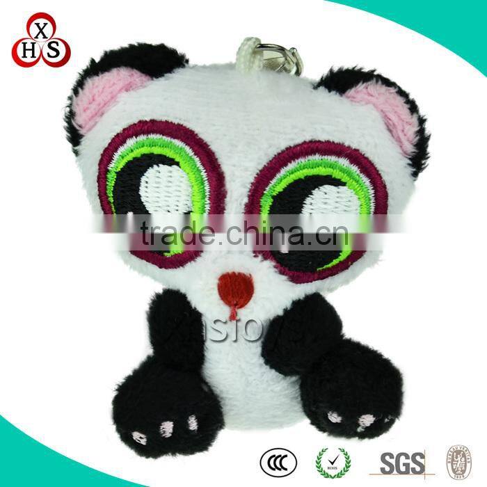 Funny Felt Fabric Customed Soft moscots key chain for sale