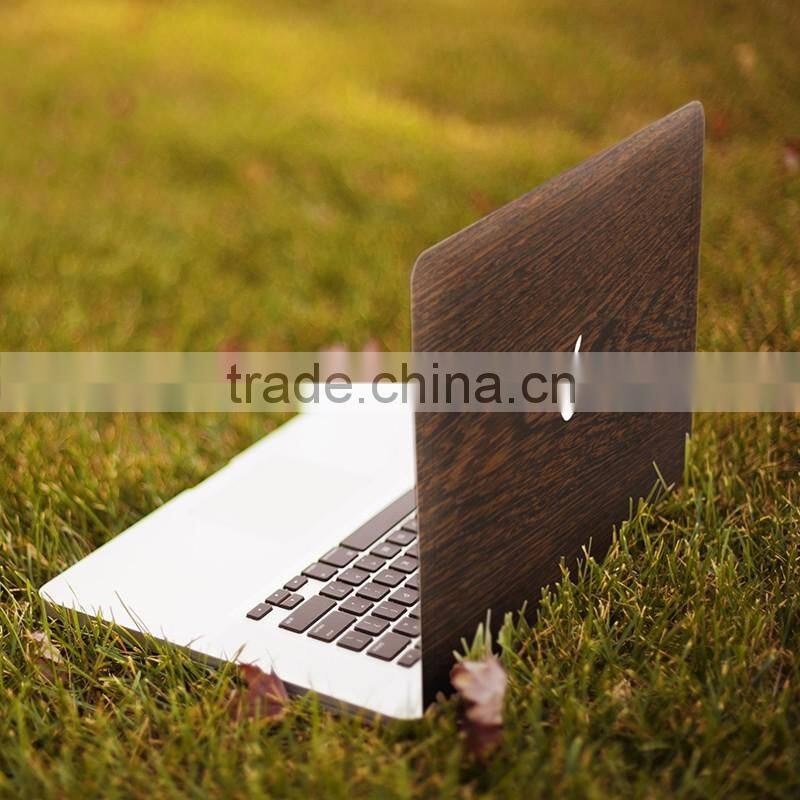 Ultra Slim Light Weight Wooden Hard Case Cover for Macbook Pro, Bamboo Wood Skin for Macbook 11" 12" 13" 15"