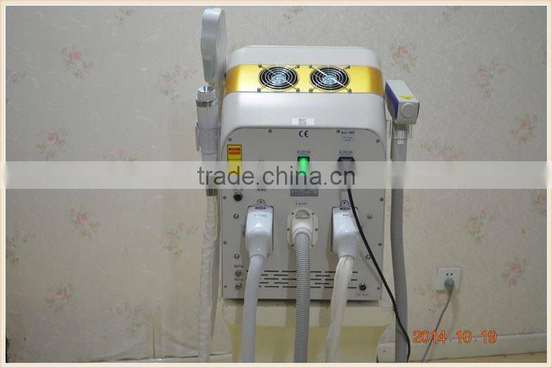4 in 1 SHR IPL RF Elight ND Yag Laser for Hair and Tattoo Removal