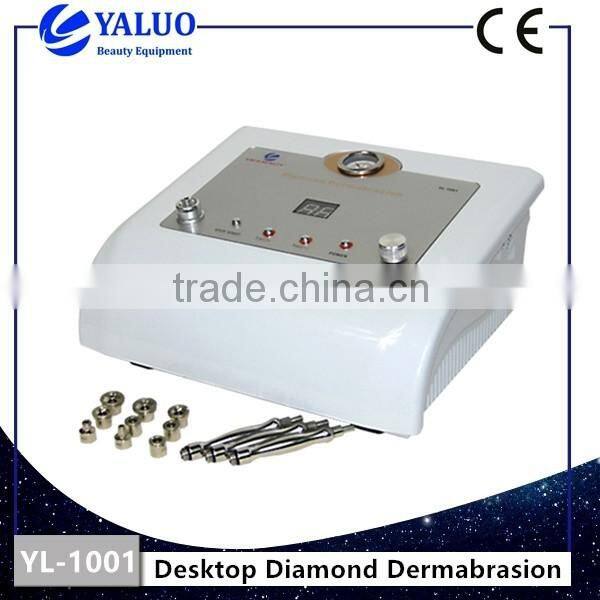Portable facial diamond dermabrasion equipment with ce