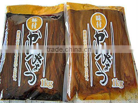 soft packing seasoned kanpyo