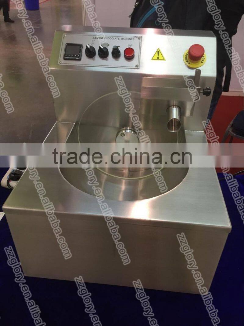 zzglory factory direct sale small chocolate machine/chocolate tempering machine