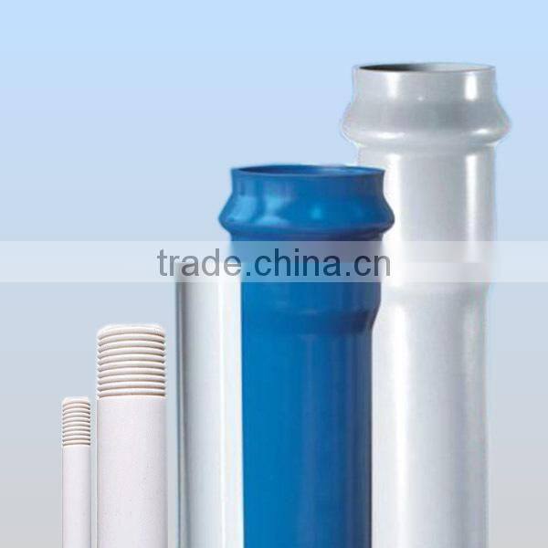 Plastic collapsible heat resistant PVC Pipes