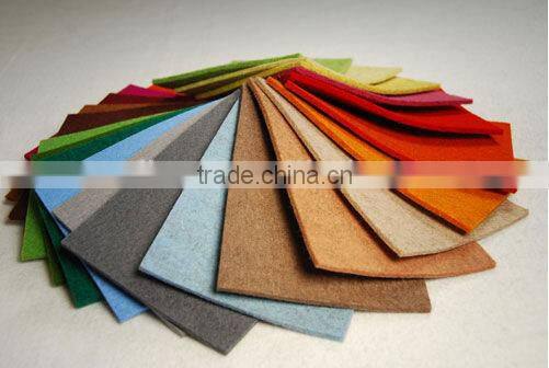 Colourful fabric of Woolen Felt