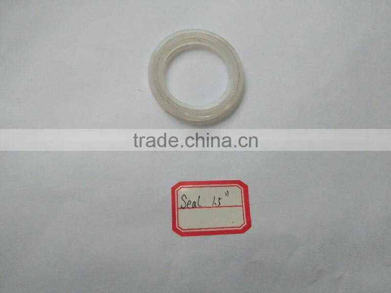 stainless steel 1.5'' tri clover clamp with end cap ferrule and gasket