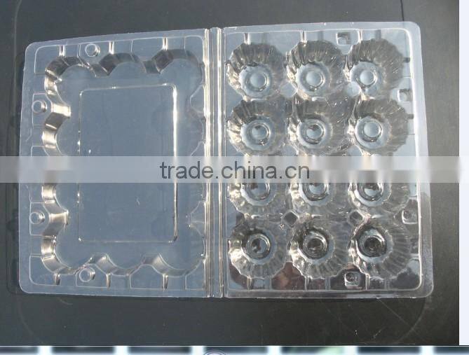 quail egg tray clear , no mould cost , 12/30cells