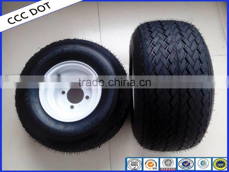 16x650-8 Dot approved golf cart &Lawn mower wheels&tires