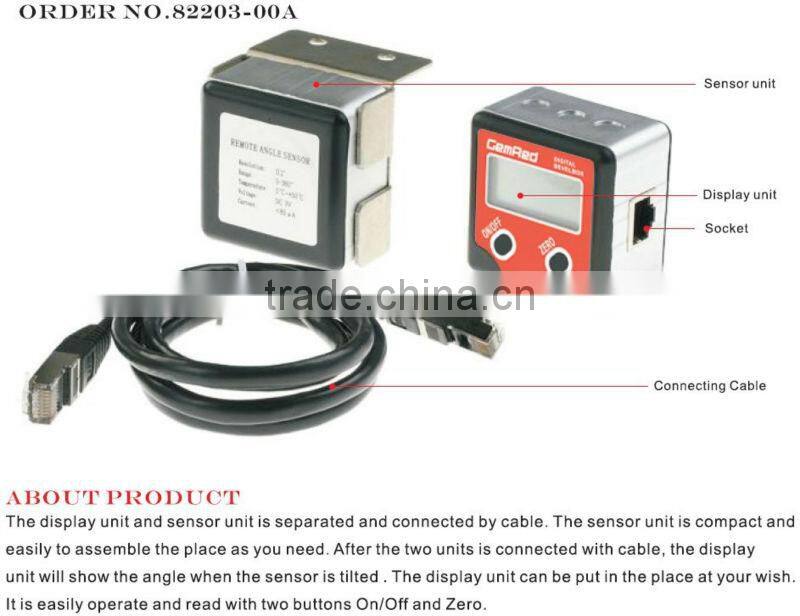 equipment test supporting tool Digital Remote Angle Sensor