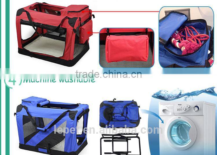 Soft-sided comfort Travel portable pet carrier sling/ luxury pets dog carry bag