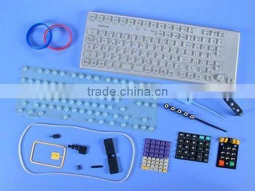 Heat Resistant Silicone Rubber Keypad Conductive Button