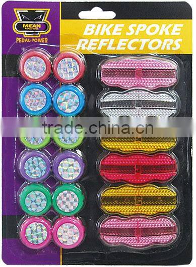 18 pcs ornamental bicycle wheel decoration bike decoration