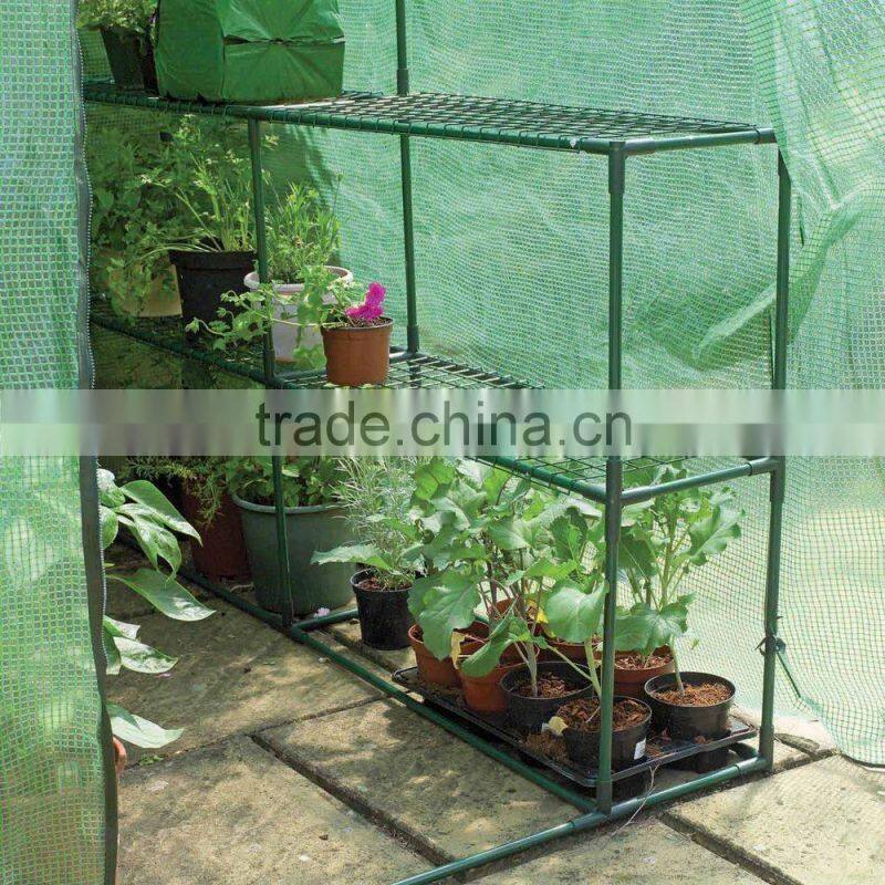 Walk-In Greenhouse with Shelving 6'3" long x 4'1" deep x 6'3" high (Includes Shelving)