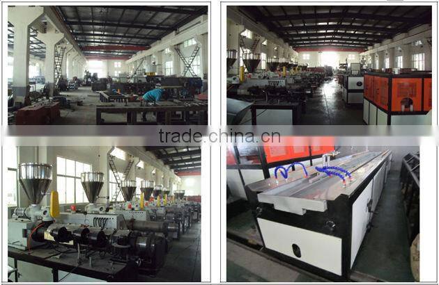High output PVC PE corrugated pipe extrusion line / corrugated pipe machine