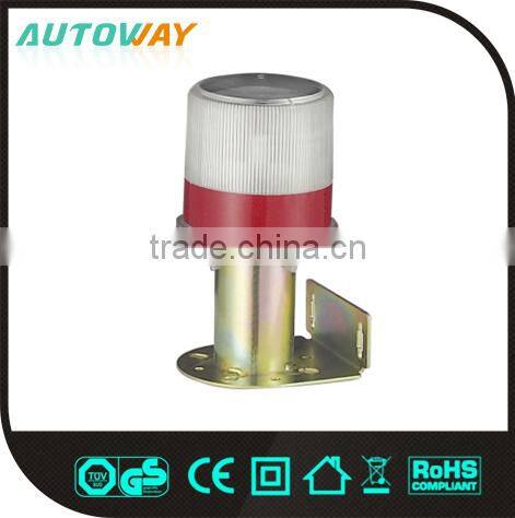 2014 solar power led warning light for safety