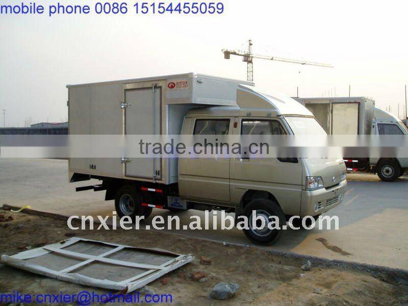 1/50 diecast container truck model solar cold room