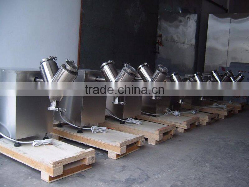 V shape wheat flour powder mixing machine